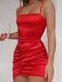 ruched-spaghetti-strap-wrap-dress Sophia's Trends - Sophia's Style-Deep Red-M